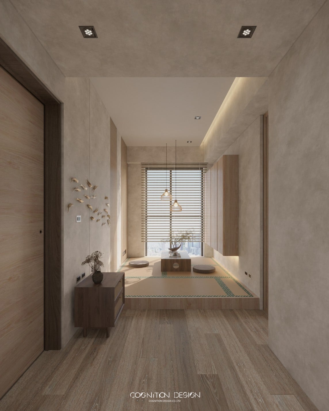 現代日式室內設計風格打造一個絕對舒適與安靜的空間,度過無數個美好的日常