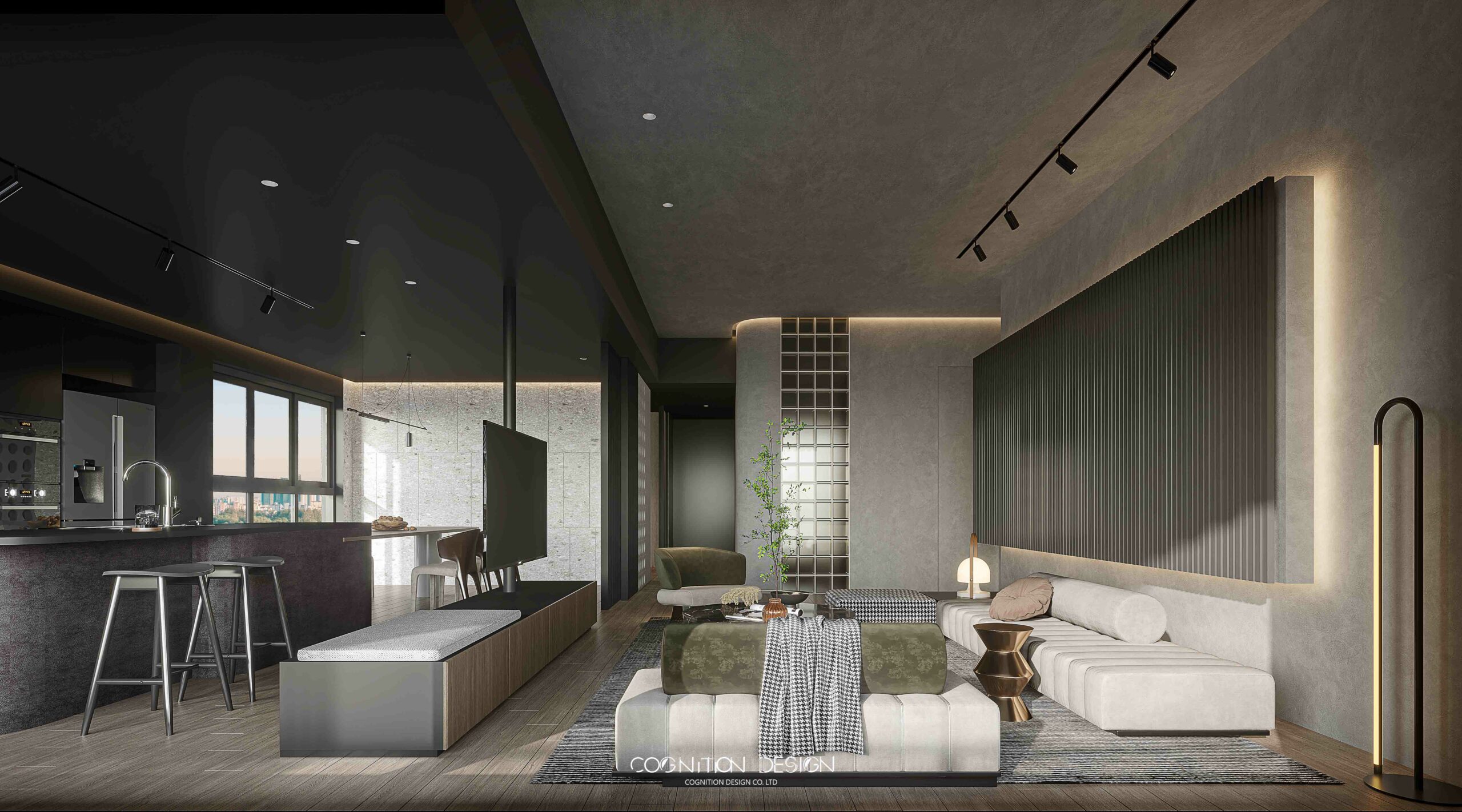 現代奢華結合新中式能呈現出中西合併的美感，成為台北室內設計推薦的最大主因