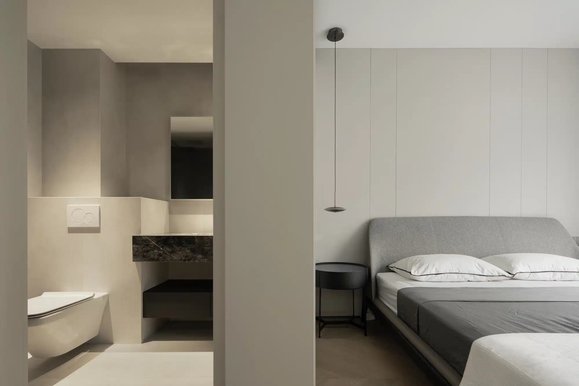 主臥室分區使用風格示範圖