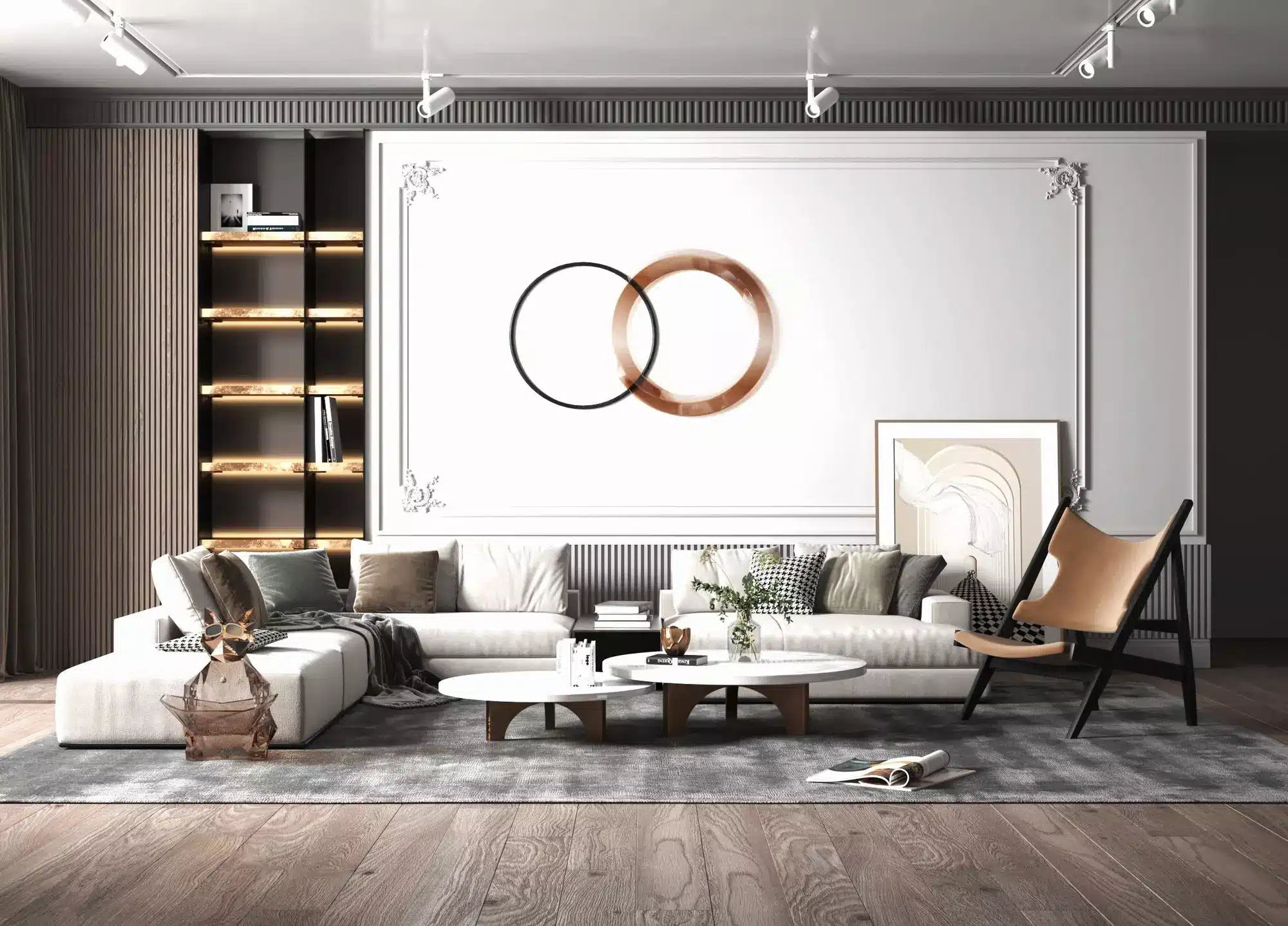 室內設計 3D 渲染圖