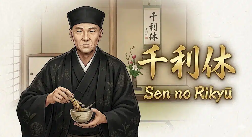 千利休茶道哲學圖示：解析侘寂起源與對抗奢華主義的美學革命