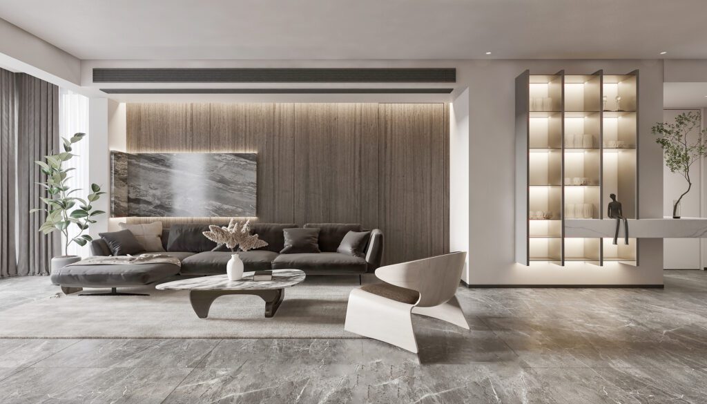 簡潔利落、現代風十足，沒有過多的裝飾，給人的感覺就是：剛剛好