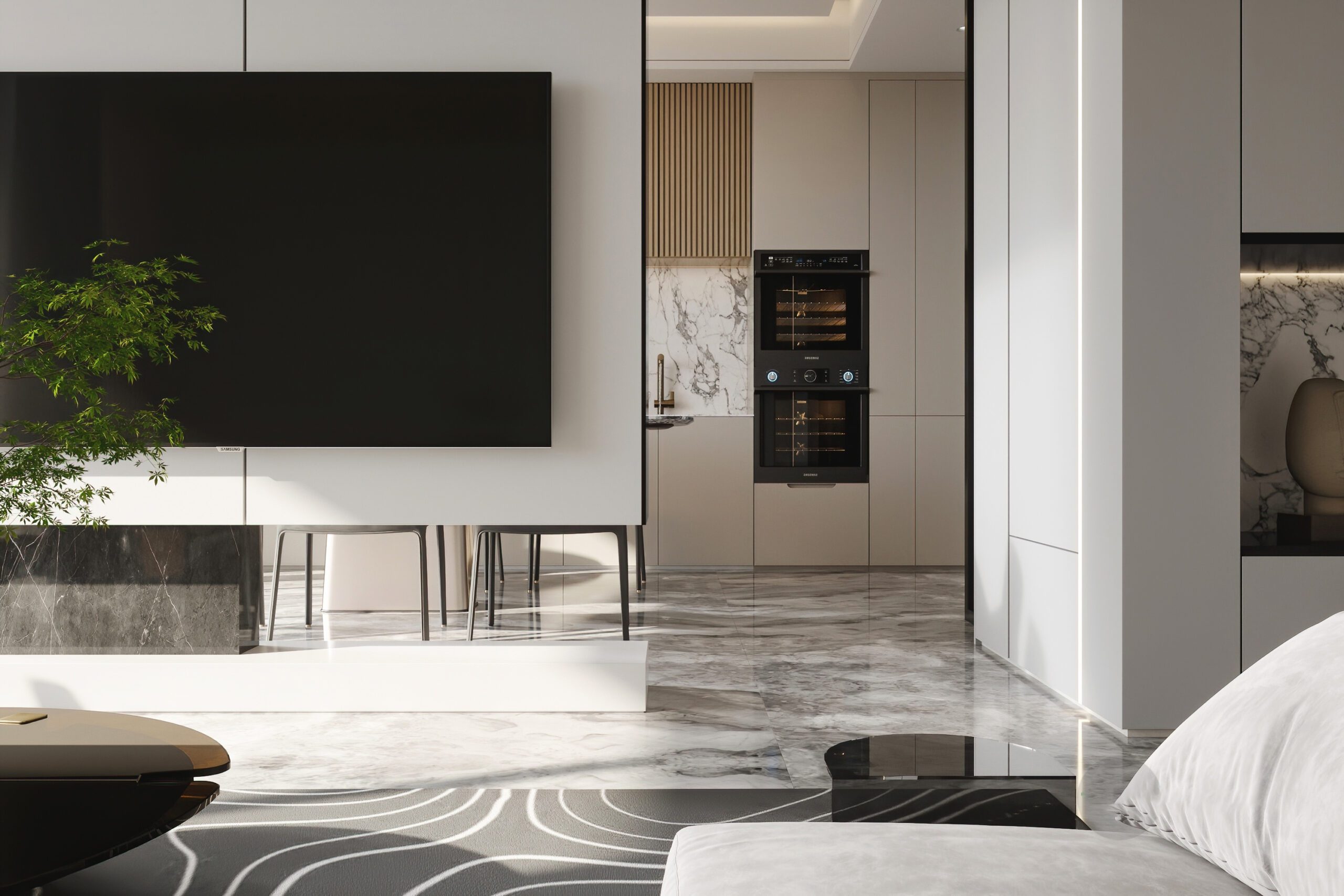 在室內空間中選擇適合的家具，可以讓整體空間在視覺比例更加舒適