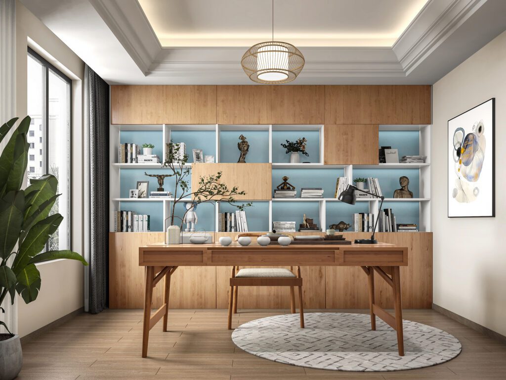 系統櫃空間美學案例圖_ 空間分割收納系統櫃