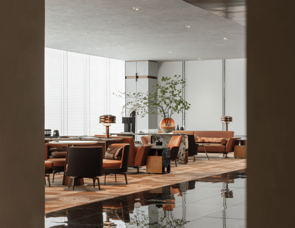 豪宅大廳空間設計風格分享圖