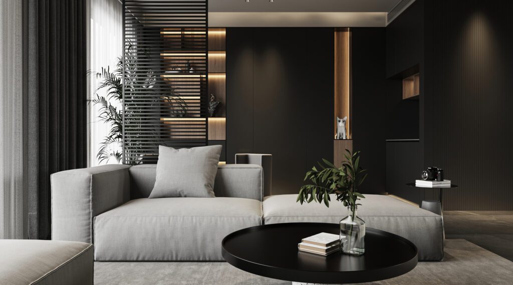 客廳系統櫃裝潢風格分享圖