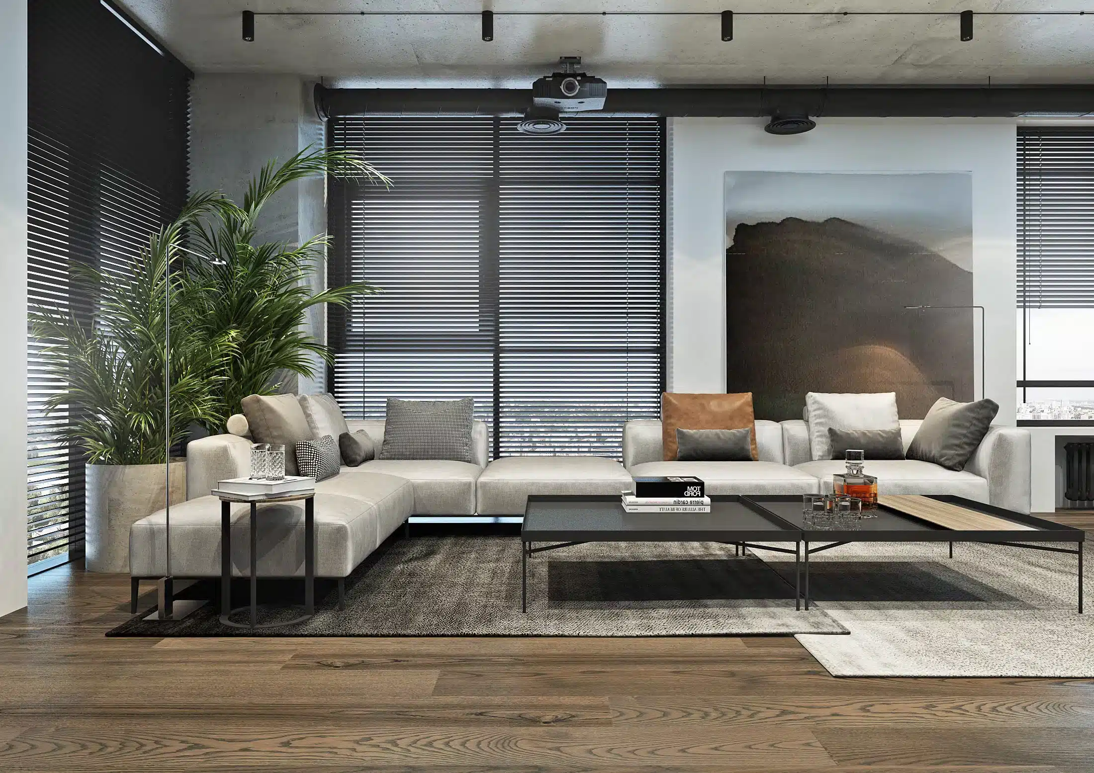 工業風天花板燈具裝潢