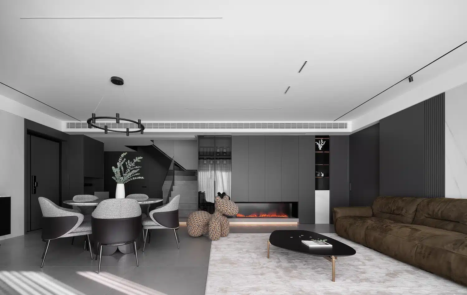 客廳線燈設計分享圖