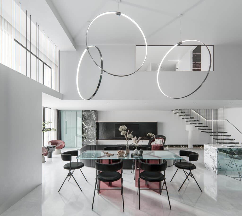 租地自建室內設計風格示意圖