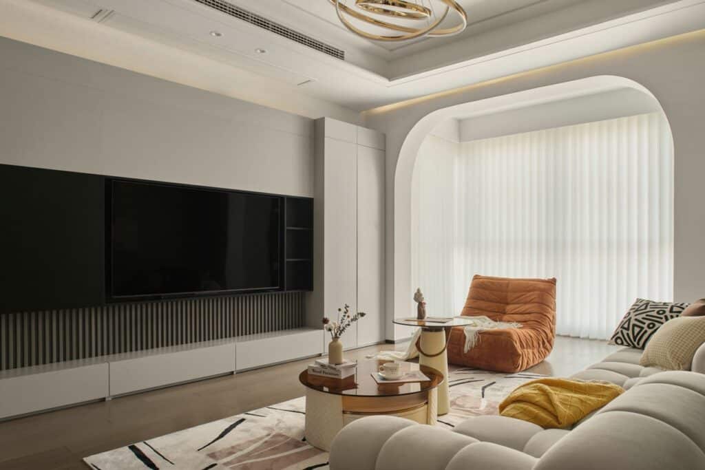 AI室內設計客廳風格分享圖