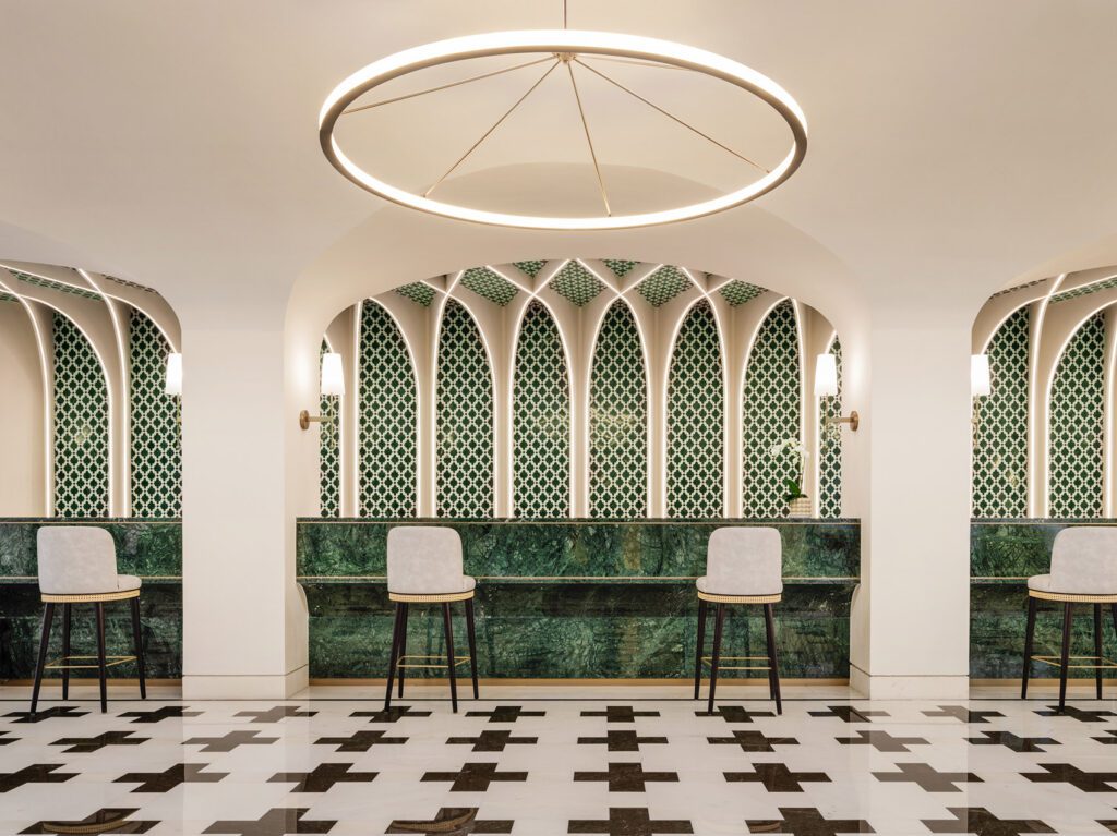 月子中心大廳空間設計風格分享圖