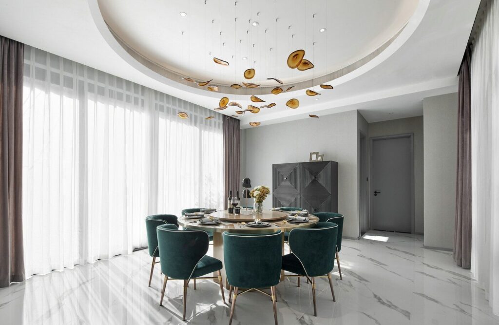 多功能空間餐廳設計風格分享圖