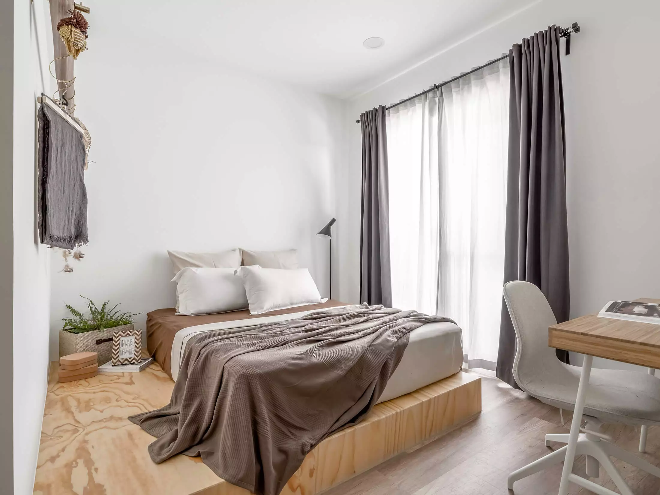 日系無印風房間裝潢分享圖