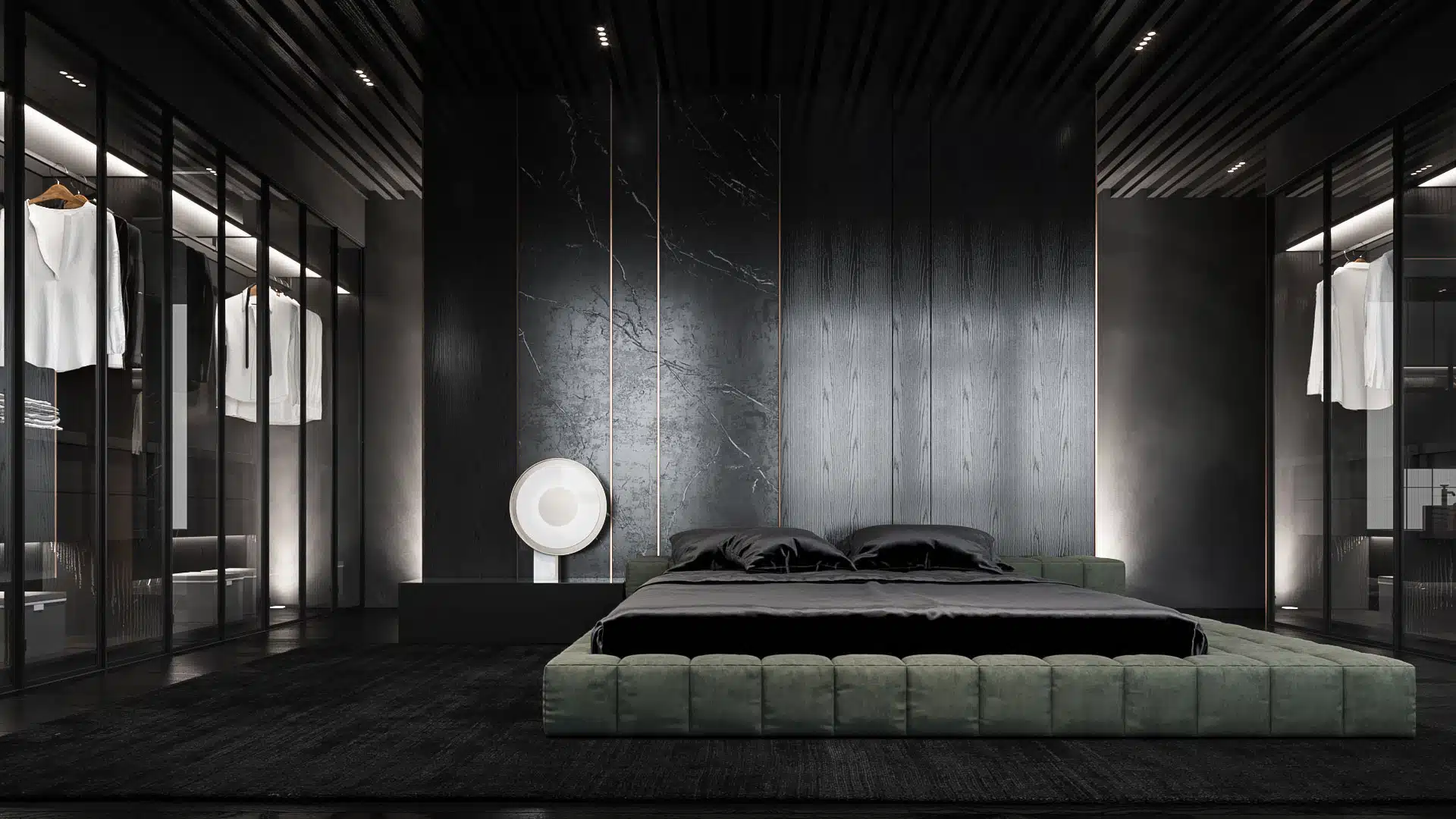 工業風臥室裝潢分享圖