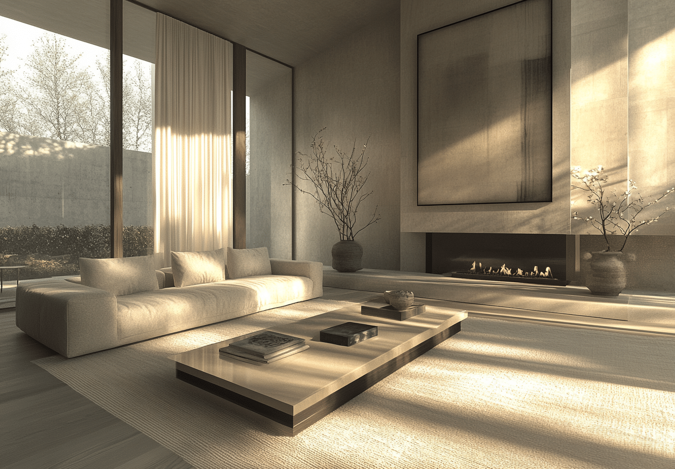 仛寂風客廳空間裝潢