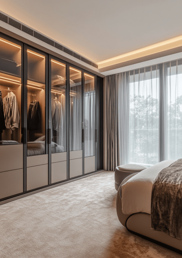 現代風臥室空間設計