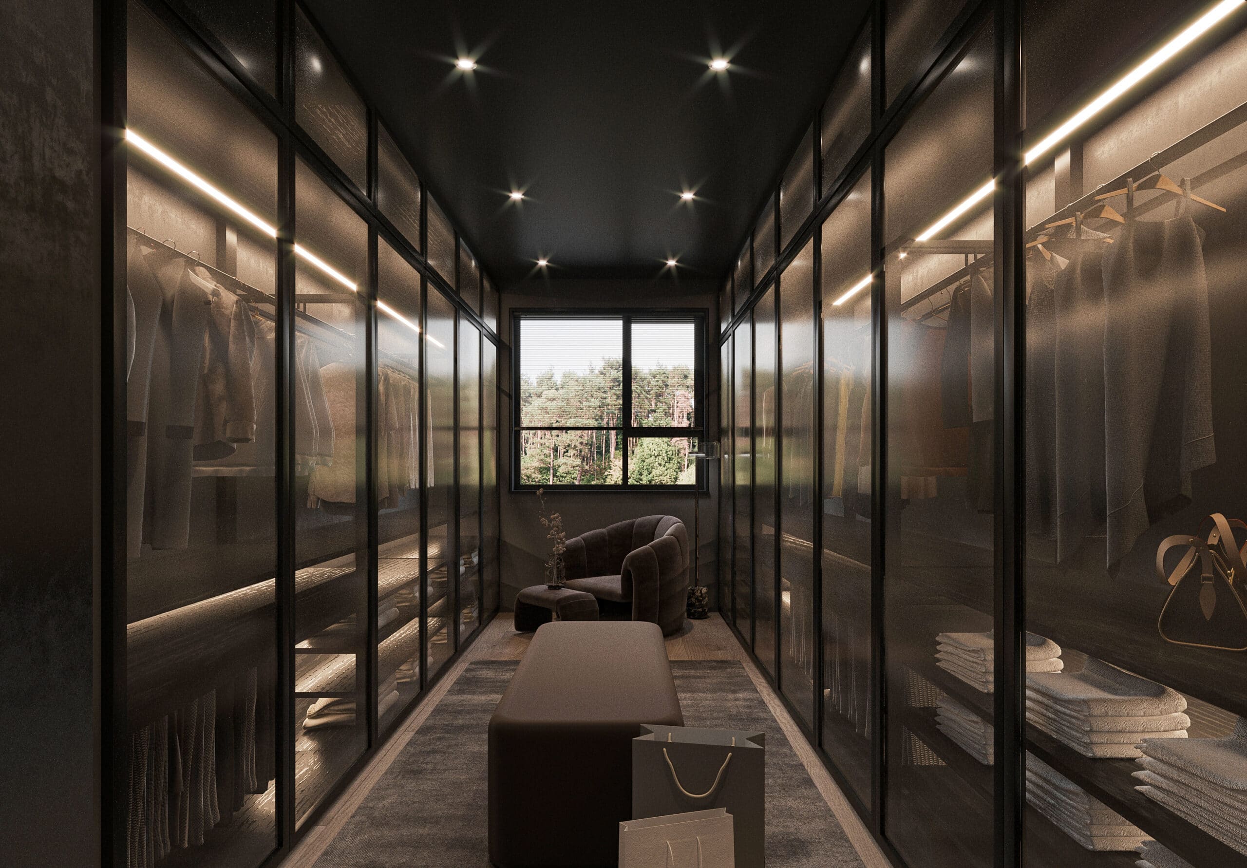 工業風更衣室分享圖