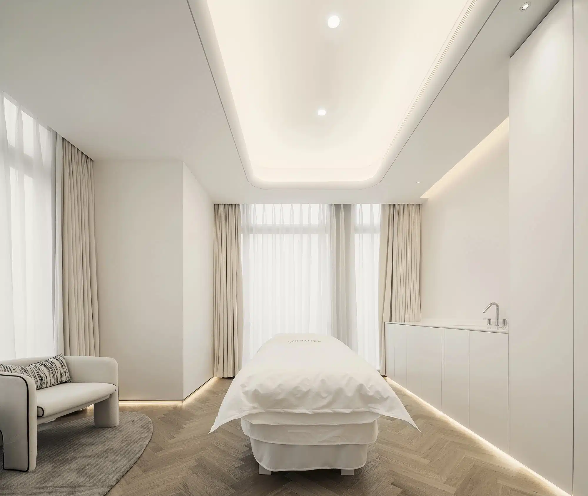 具備隱私防護與隔音功能的診間設計局部圖