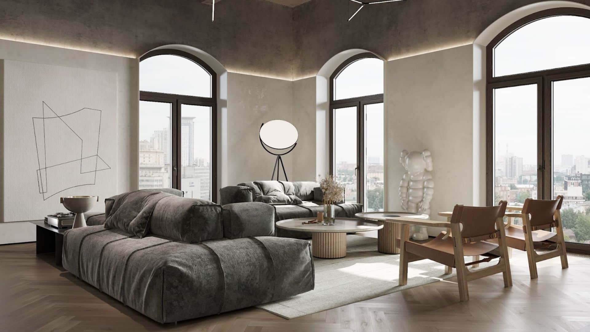 跨文化混搭風客廳風格分享圖