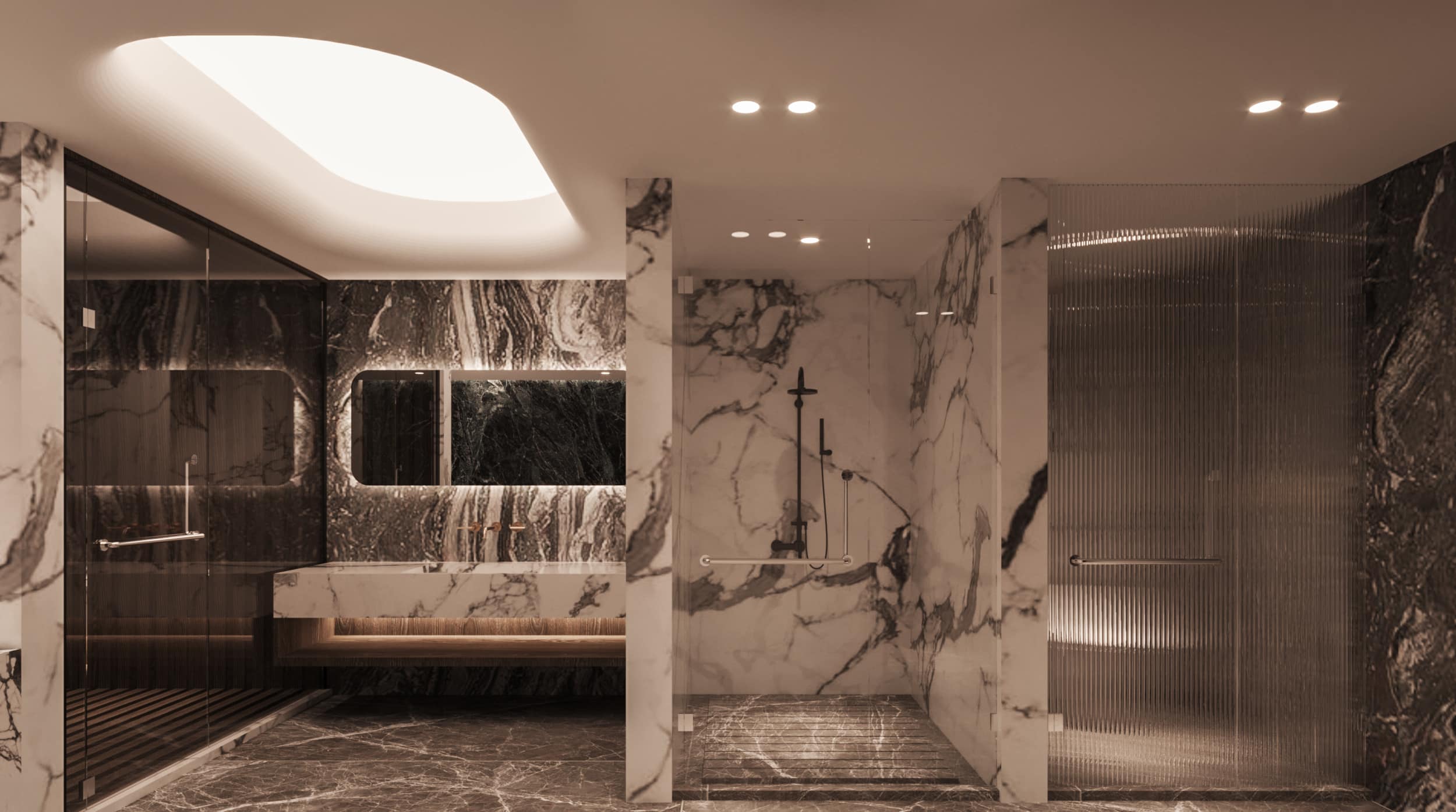 現代風大理石衛浴