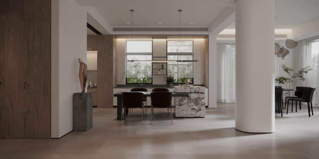 如何選擇室內設計公司?現代低奢客廳分享圖