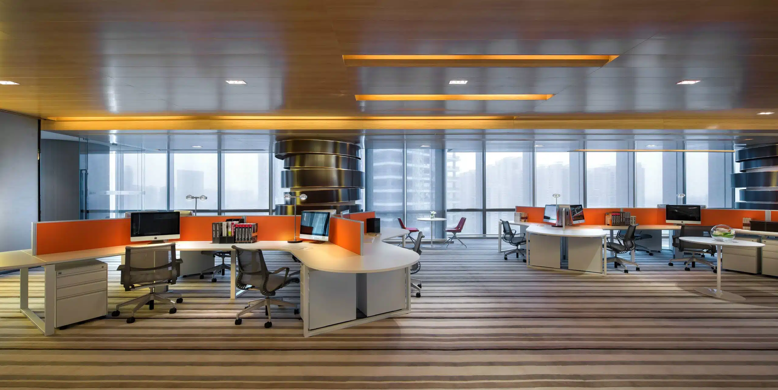 以人為本的 ABW 辦公模式示意圖