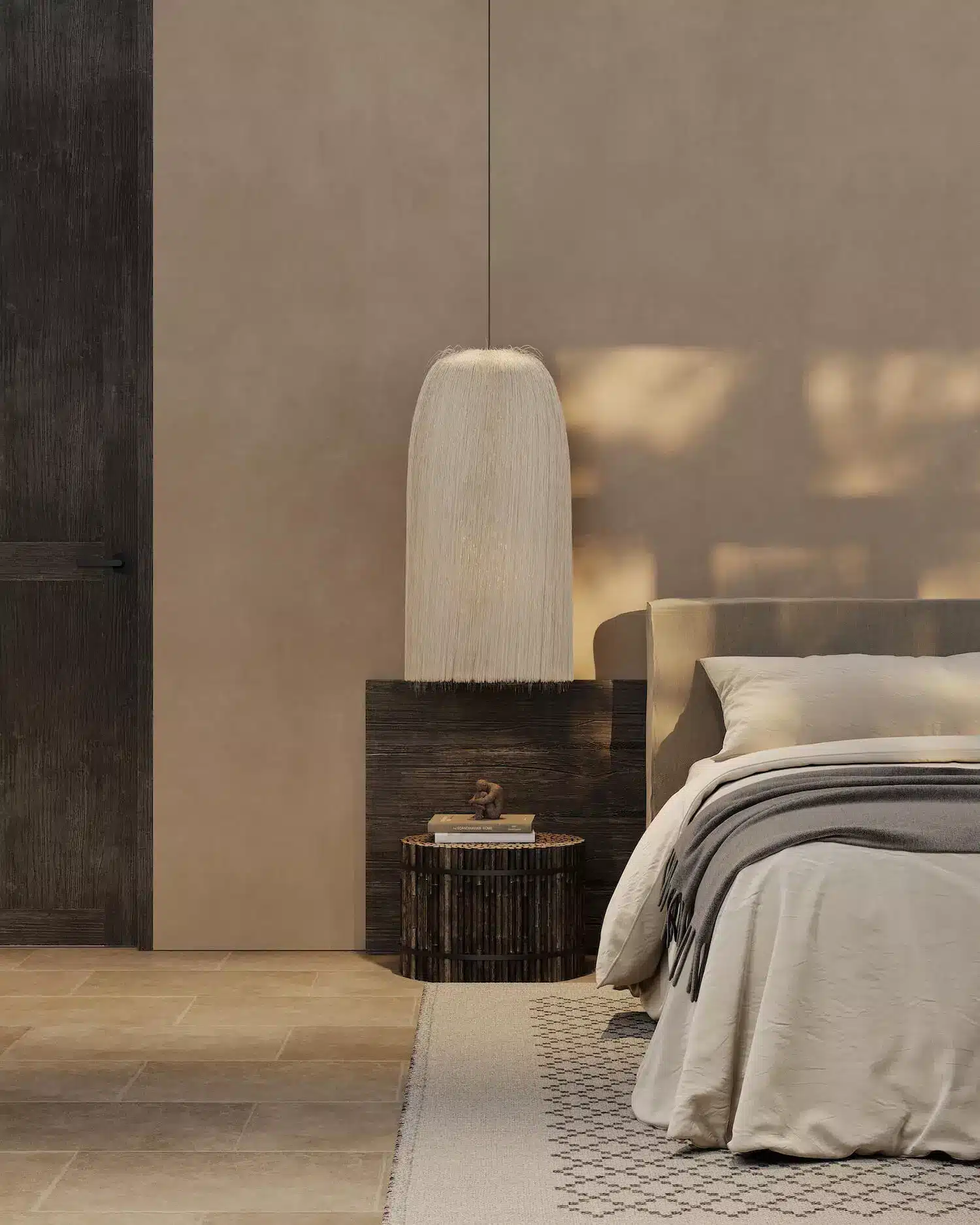 Japandi 室內設計留白藝術:透過家具物件的精簡配置與空間刻意留白,為居所注入日式「間」的哲學,創造讓思緒得以沉澱的呼吸感。