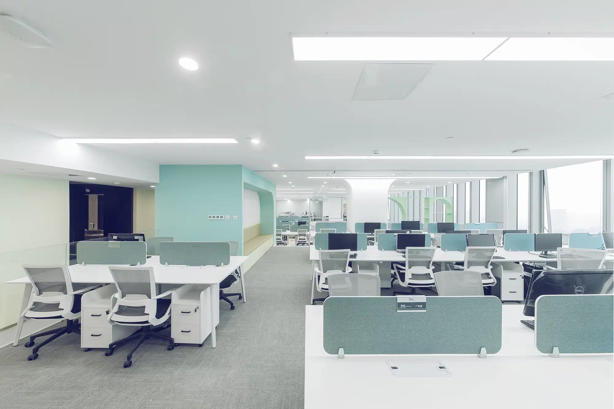 辦公室常見的開放式空間