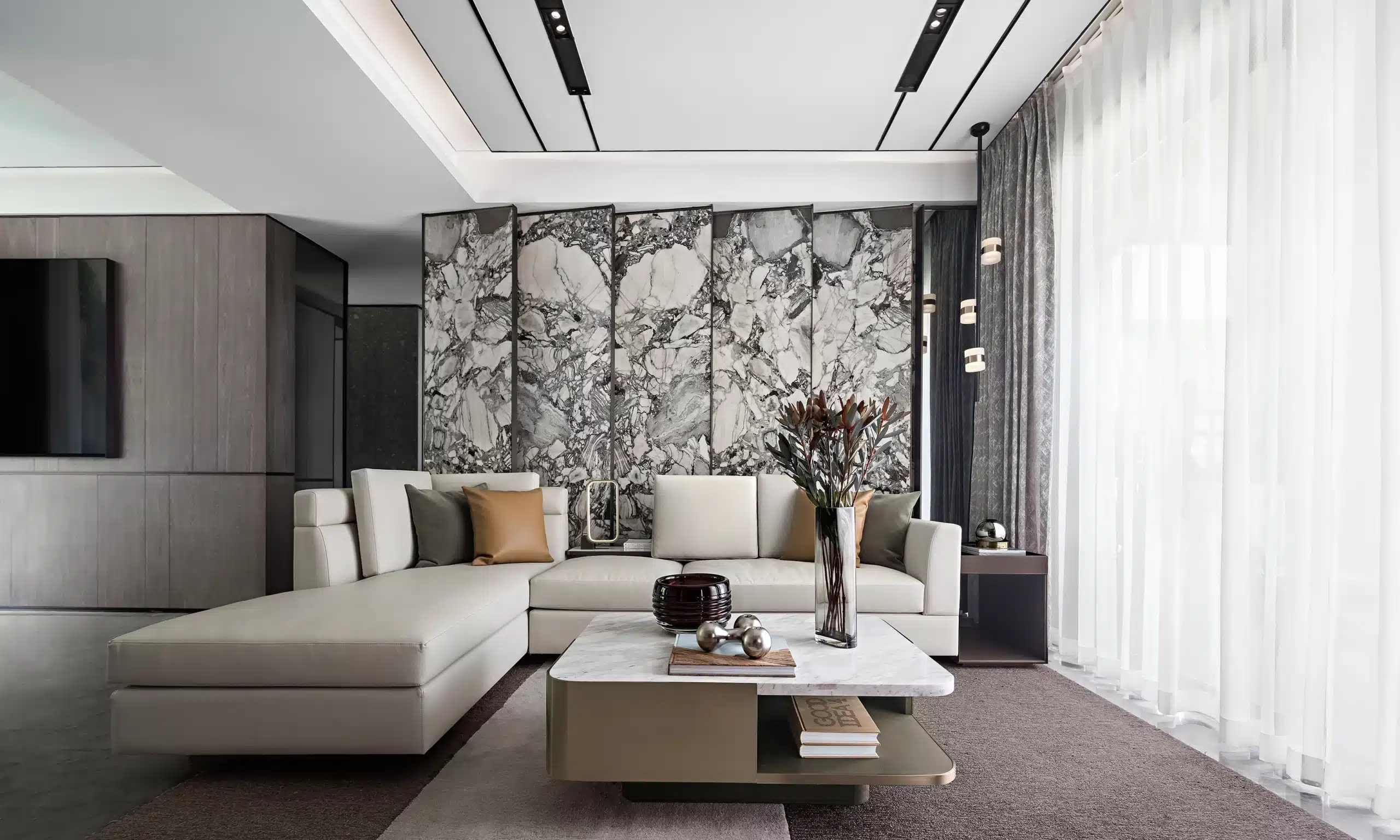 義式格雷客廳裝潢參考圖2