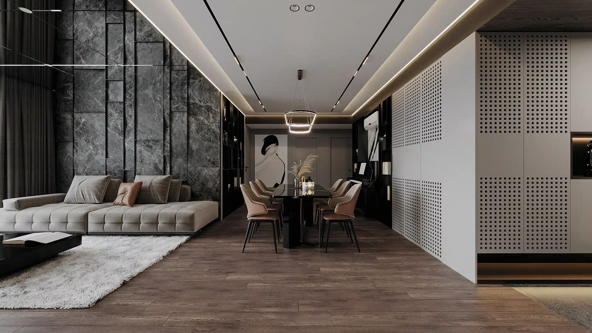 世界明珠客餐廳設計參考圖