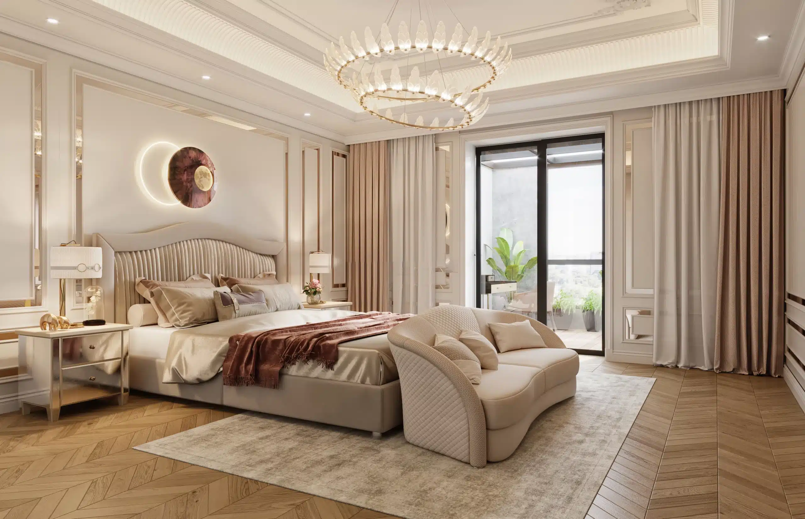 世界明珠法式浪漫主臥裝潢參考圖2