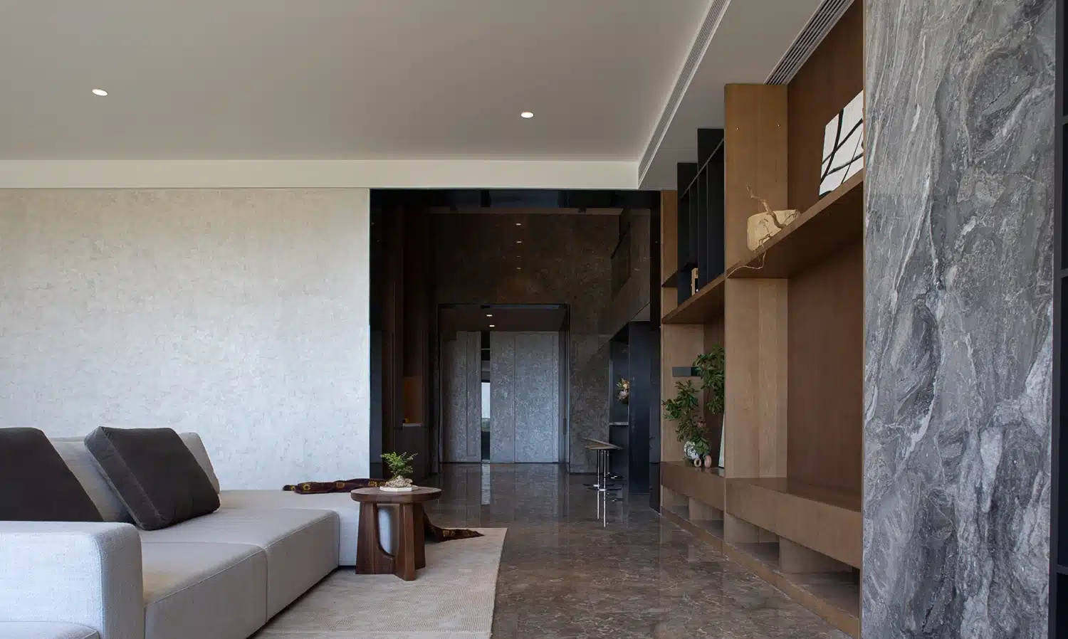 世界明珠人文禪風玄關設計