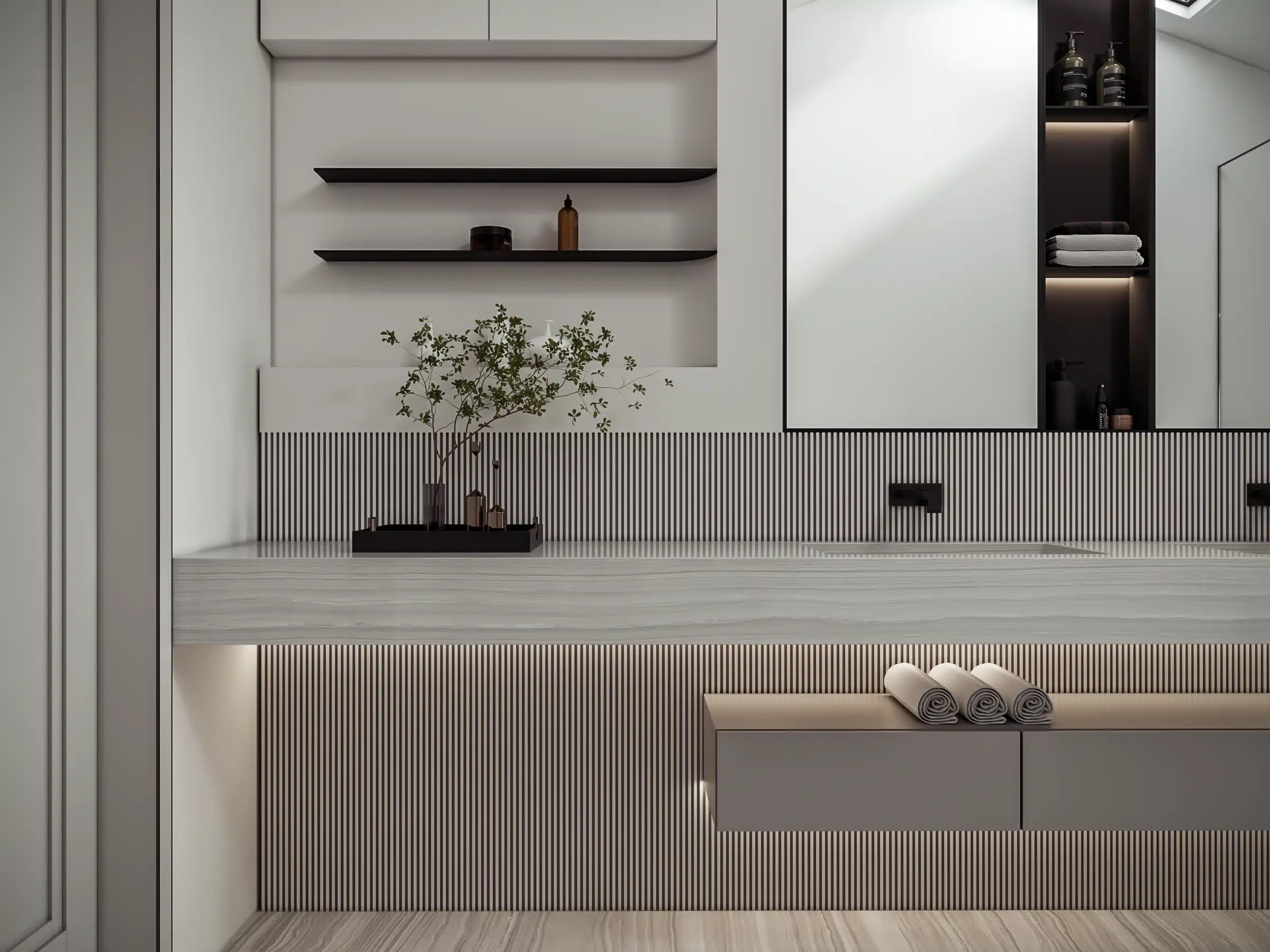 現代簡約風玄關設計分享