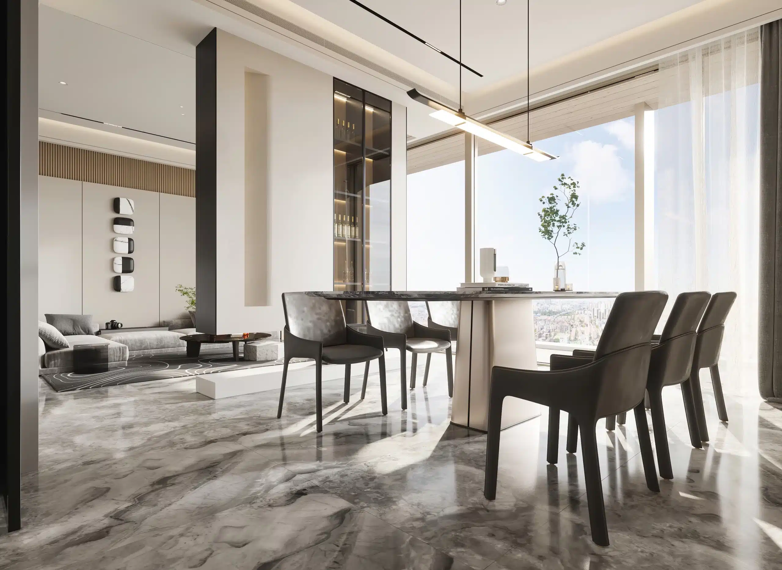 現代極簡奢華風設計案例