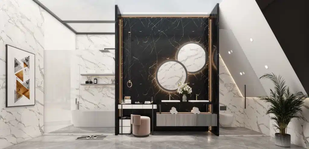 現代極簡奢華風設計案例