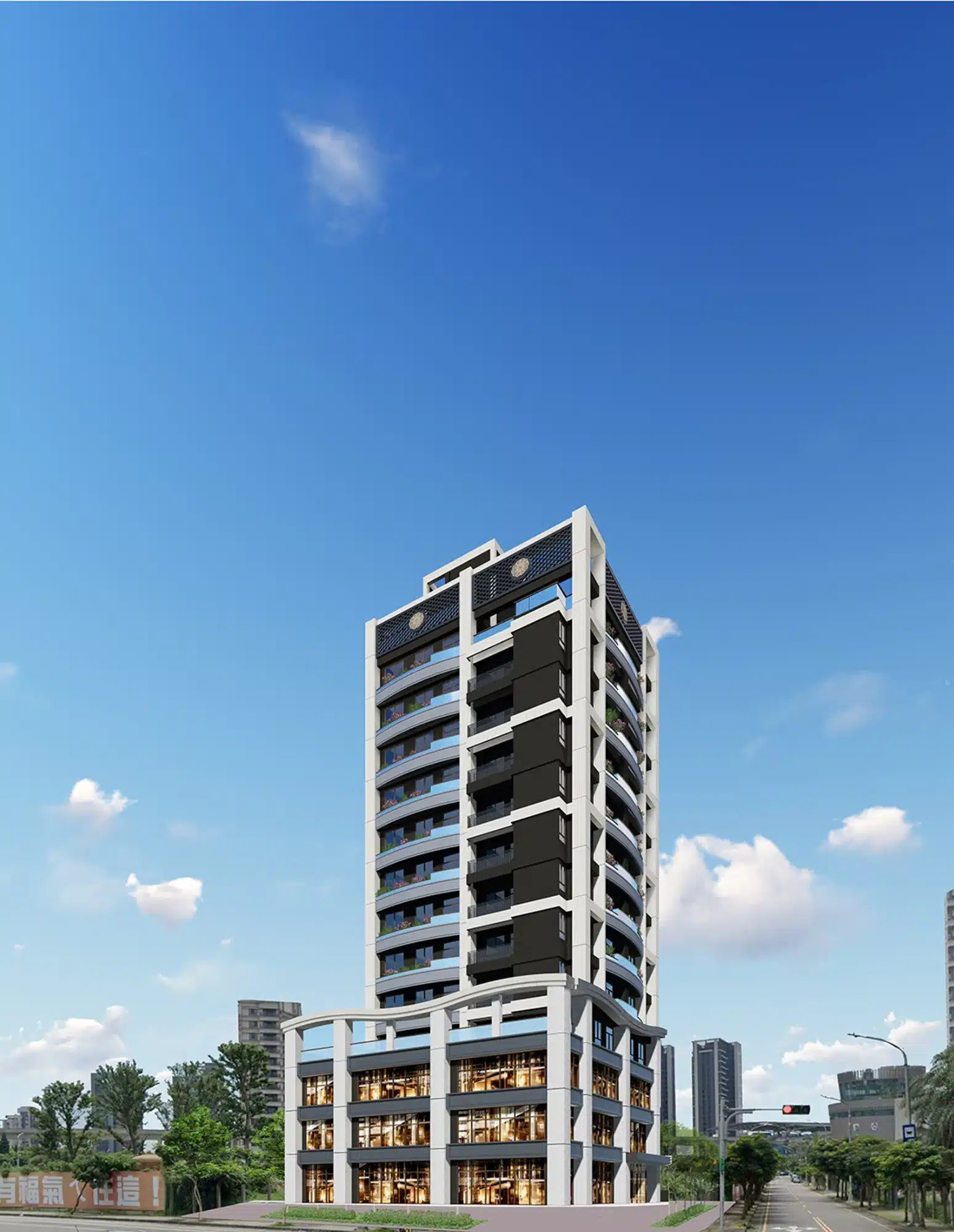 威均禮藏建築外觀示意圖