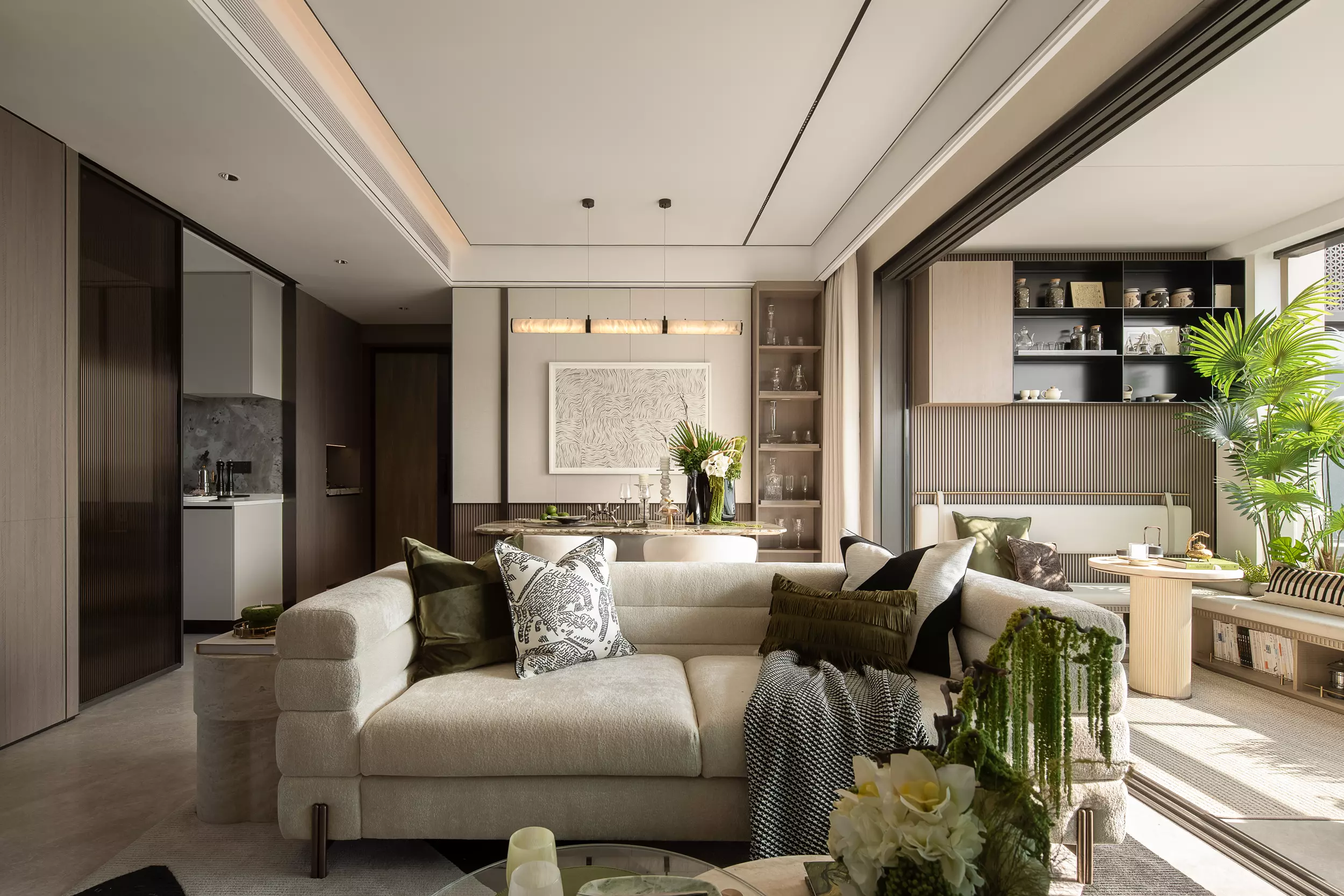 開放式多功能客聽裝潢參考圖