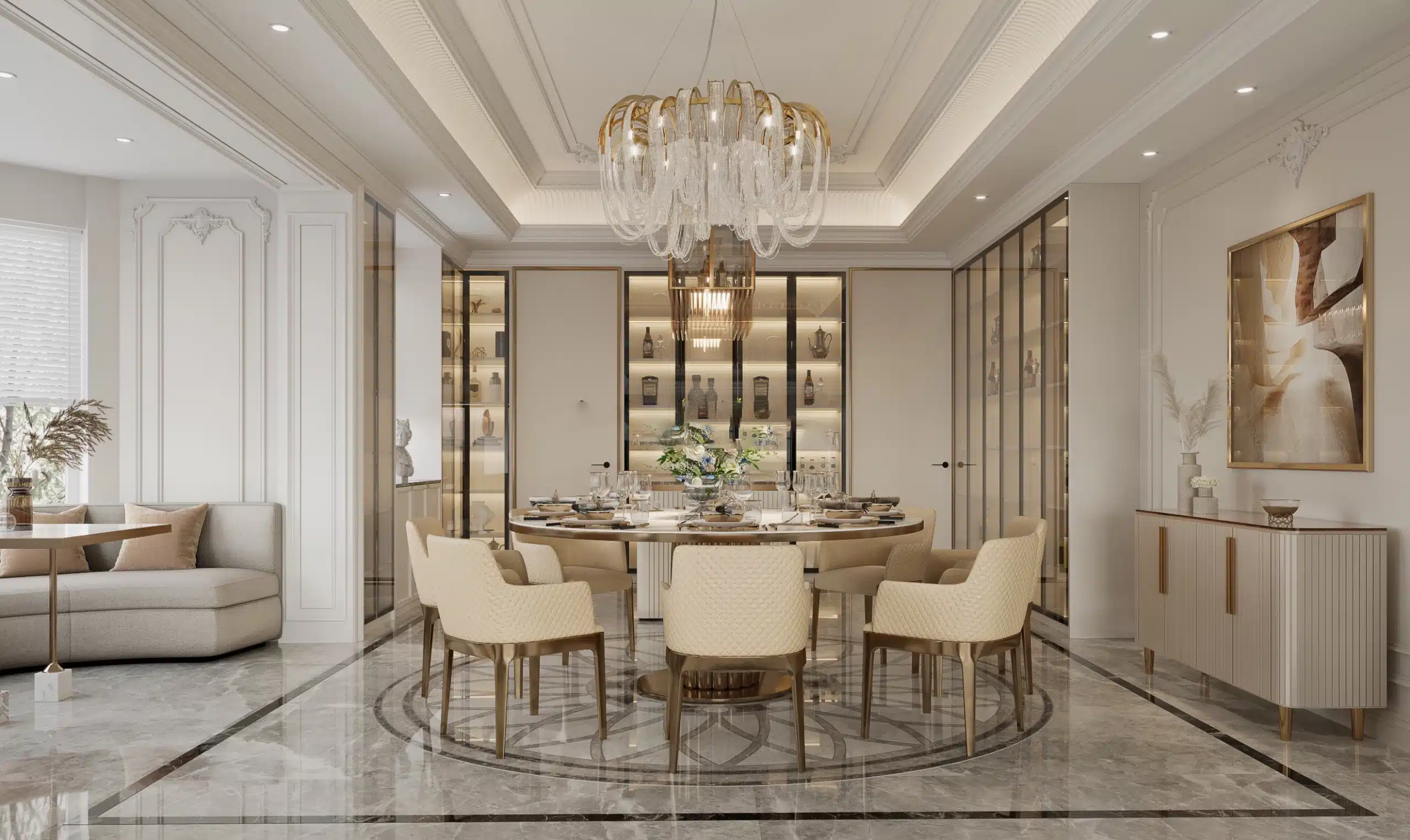 2026年現代豪宅廚房案例