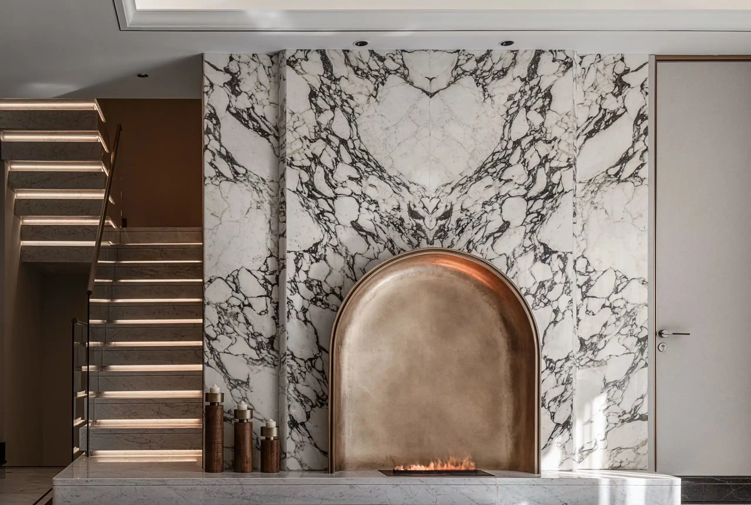 水沖面大理石牆