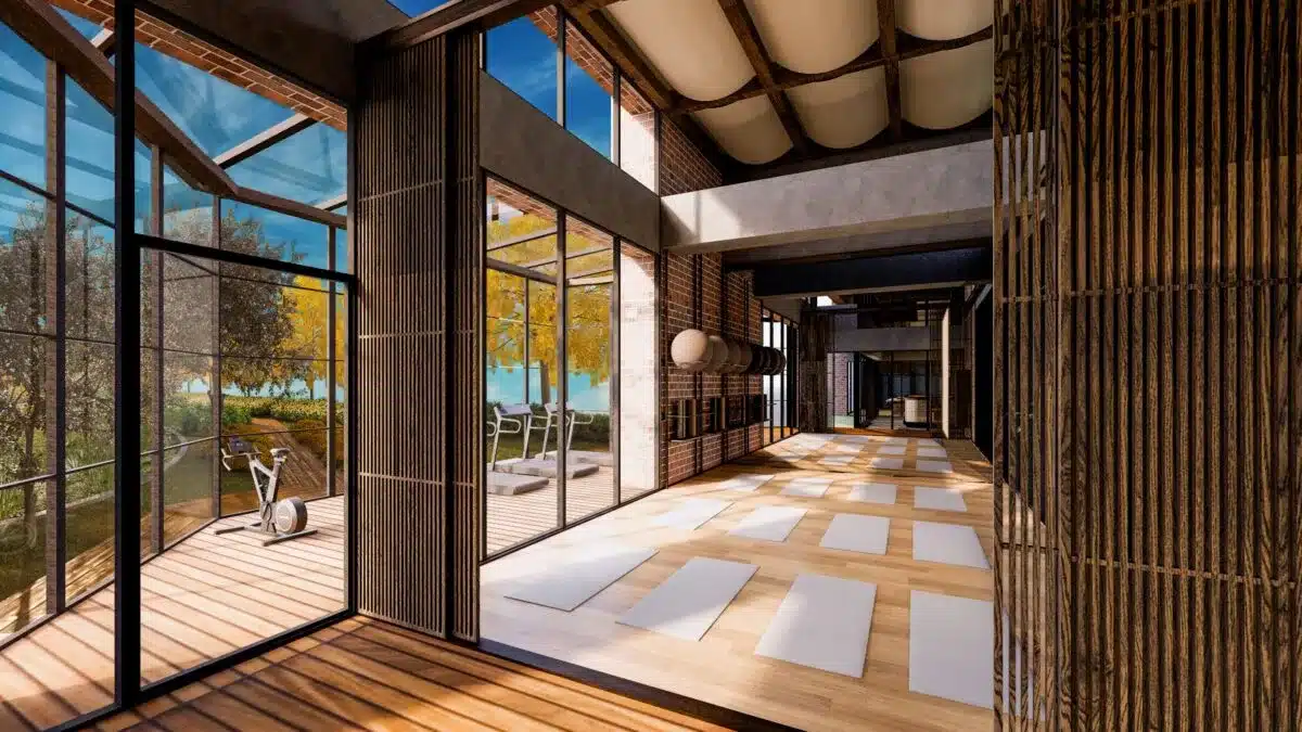 藏月泱健身房公設