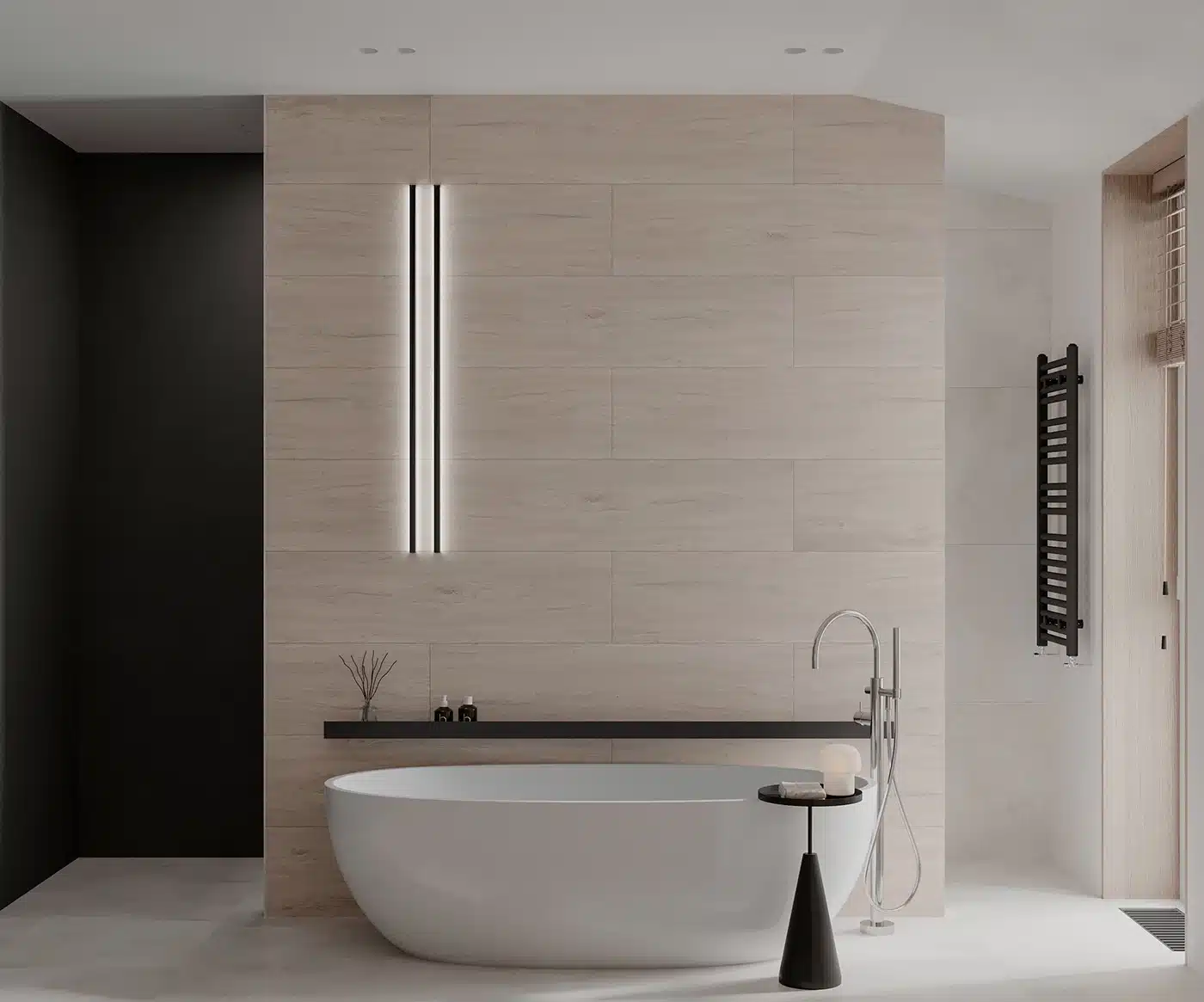 選用頂級質感浴缸、衛浴設備