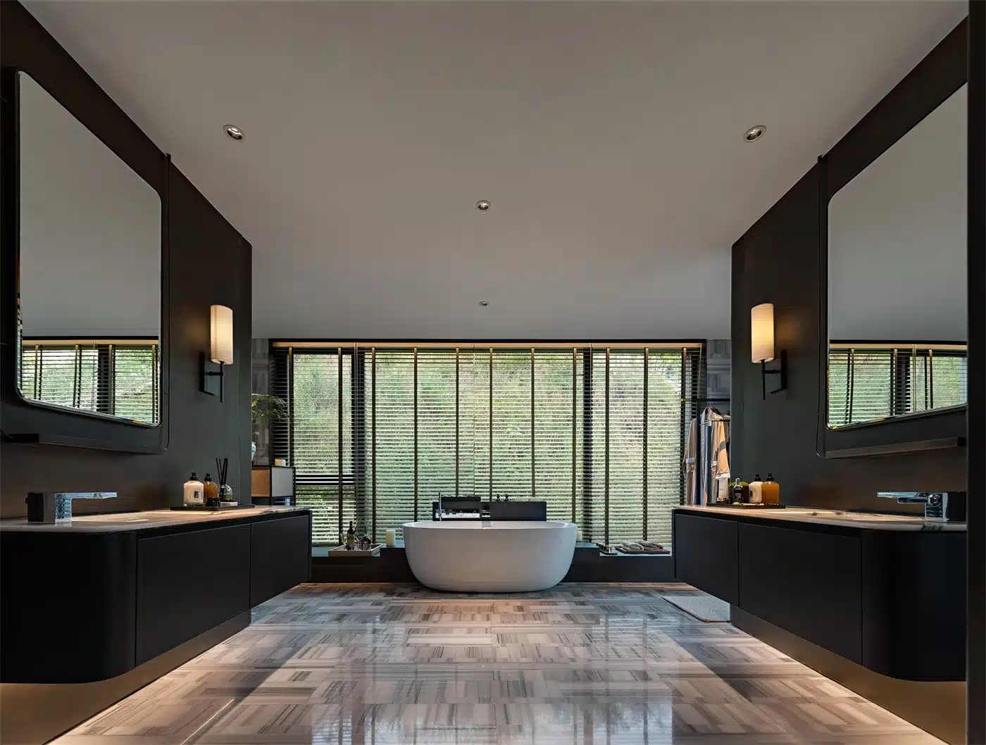 台北豪宅衛浴設計-大理石-四件式-認知設計山嵐映月