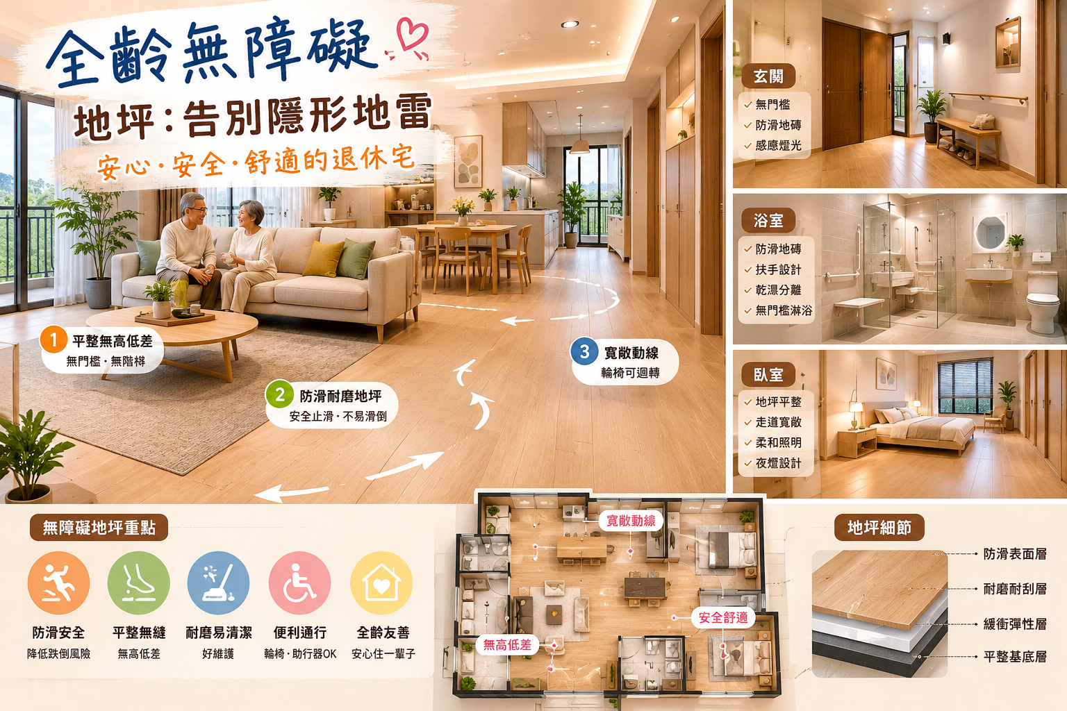 退休宅全方位設計：不只是給老人保障而已
